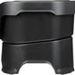 Neater Pet Brands Neater Feeder Deluxe Mess Proof Dog Bowls Elevated for Medium Dogs 19-40 lbs, Made in USA, No Spill Raised Dog Food Bowl Stand Feeding Station, Food and Water Bowl Set, Black