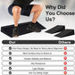 WELSPO Squat Wedge Slant Board, Non-Slip Calf Stretcher for Squats, Slant Board for Plantar Fasciitis Relief, Achilles Tendonitis Relief, Shin Splint Relief and Recovery Training