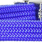 Kool Kat Elastic Cat Safety Collar with Bell, Blue, 10"