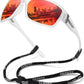 STORYCOAST Polarized Sports Sunglasses for Men Women Unbreakable Frame Cycling Fishing Driving