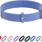 Safety Cat Collar - U.S. IDA Gold Awarding Design, Stretch Non Breakaway Elastic Quick Release, Light Weight Adjustable for Kitten, Neck Fit 7.8'-15.7' for All Small Large Cats,M(Blurple)
