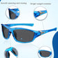 Frienda 6 Pack Polarized Sport Sunglasses for Men Multipack Fit over Glasses Pack Lot Set Men's Sport Fishing Eyeglasses