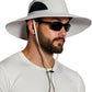 EINSKEY Wide Brim Sun Hat, UPF 50+ UV Protection Waterproof Packable Bucket Hat for Men & Women, Fishing Hiking Beach Garden