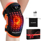 HALIDODO Red Light Therapy Knee Brace, Knee Massager with 4 Vibration Areas, Wireless Rechargeable Controller, 660nm & 850nm Red Light Therapy Heated Device for Knee/Joint/Elbow/Shoulder Pain Relief