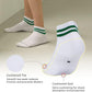 MONFOOT Men's/Women's 6 Pairs Daily Cushion Comfort Fit Performance Quarter Ankle Socks Multipack