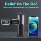arboleaf Mini Thermacool Massage Gun, Heat and Cool Muscle Massager for Back Pain Relief, Hot Cold Percussion Massage, Heated Travel Massager Handheld Quiet, Gifts for Him Her