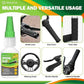 Grip Glue, 20g Quick Dry Handlebar Grip Adhesive for Motorcycle, Dirt Bike, ATV, Bicycle, Ebike & Snowmobile ??Quick-Dry, Waterproof, Flexible Repair Clear Glue