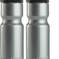 50 Strong Sports Water Bottles – Reusable 22 oz BPA-Free Plastic Bottles with Pull Top Cap – Made in USA – Top Rack Dishwasher Safe – Fits Most Bike Cages Brand