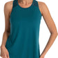 Aeuui Womens Workout Tops for Women Racerback Tank Tops Mesh Yoga Shirts Athletic Running Tank Tops Sleeveless Gym Clothes