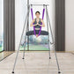 VEVOR Aerial Yoga Frame, 9.67 ft Height Swing Stand, Max 551.15 lbs Load Chrome-Plated Steel Pipe Inversion Yoga Rig for Indoor Outdoor Use