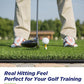 Golfguru Golf Mat, 5x4ft/5x5ft Dense Elite Golf Hitting Mats Practice with 10 Balls, 9 Tees, Heavy Duty Artificial Hitting Training Matt for Backyard Driving Chipping Indoor Outdoor Simulators