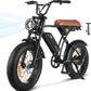 Electric Bike for Adults,Peak 1000W/1500W Motor,20/28MPH 55-150Mile ebikes for Adults with 10.4AH/13AH/26AH Battery,20" Fat Tire Electric Dirt Bike Commuting Off Road Ebike, UL2849