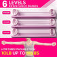 Resistance Bands with Handles, Single Resistance Bands, Exercise Bands with Comfortable Handles, Resistance Training, Physical Therapy, Home Workouts, Fitness, Pilates
