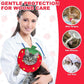 BINGPET Cat Cone Collar Soft,Waterproof Cat Recovery Collar to Stop Licking,Cute Donut Elizabethan e Collar for Cats Kittens Puppies Wound Healing After Surgery(Strawberry,Small)