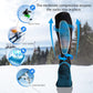 Hylaea Merino Wool Ski Socks, Cold Weather Socks for Snowboarding, Snow, Winter, Thermal Knee-high Warm Socks, Hunting