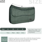 Tackmore Western Saddle Pad Adjustable with Side Pockets and Foam Inserts Shock-Absorbing Riding Pad