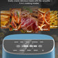 Nuwave Brio Plus 8 Qt Air Fryer, PFAS Free, New & Improved, Digital Touch Screen, Cool White Display, 50°F~400°F in Precise 5°, 5 Cook Functions, 100 Presets & 50 Memory, 3 Wattages 700, 1500, 1800