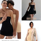 SHAPERX Strapless Shapewear Dress for Women Tummy Control Seamless Full Body Shaper Slip with Removable Straps