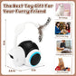 SlowTon Cat Interactive Toy for Indoor Cats - Remote Control Automatic Smart Moving Cats Toys with 2 Modes, Rechargeable Kitten Feather Toys for All Breeds of Bored Cat(Black)