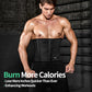 BVVU Waist Trainer for Men Waist Trimmer Tummy Control Sauna Sweat Belt Stomach Wrap Lower Belly Fat Back Support