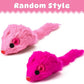 MALLMALL6 Cat Interactive Toys Set - 27Pcs Kitten Toys Stuff Pink Feather Teaser Wand Springs Mice Sisal Fish Crinkle Balls Bell Balls, Puzzle Gift Pack for Indoor Kitty Play Exercise