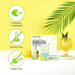 TEAZEN Pineapple Kombucha Tea, Hydration Drink Mix, Sugar Free, Live Probiotics & Prebiotics, 30 Sticks, 5.29oz