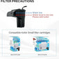 Koller Products 6.5-Gallon Aquarium Kit with Power Filter and LED Lighting, (AP650)