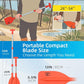 OCEANBROAD Telescoping Emergency Paddle 21''-42''（Assembling Required）/26''-54'' Aluminium Shaft for Kayaking Boating Canoeing River Tubing