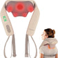 Cordless Neck and Shoulder Massager, Graphene Heating, Upgraded Shiatsu Back Massager Pillow for Neck, Shoulder