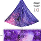 F.Life Aerial Yoga Hammock kit- Yoga Swing Multicolor 5 yards-Flying Yoga Include Daisy Chain,Carabiner and Pose Guide