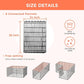 Foldable Dog Playpen 36" Height 8 Panels Metal Exercise Pen No Door - Indoor/Outdoor Dog Play Pen for Small-Medium Dogs, Portable Pet Fence for Yard Garden Camping, Black