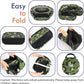 Pawaboo Small Animals Playpen, Waterproof Small Pet Cage Tent with Zippered Cover, Portable Outdoor Yard Fence with 3 Metal Rod for Chick/Kitten/Puppy/Guinea Pig/Rabbits/Hamster, Leopard Print