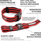 Bands Blood Flow Restriction Bands for Arms Legs & Glutes Extra Wide 2" Straps for Occlusion Training Quick-Release Elastic Strap Ideal for Muscle Growth Without Heavy Weights