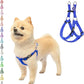 PUPTECK No Pull Dog Harness Soft Adjustable Basic Nylon Step in Puppy Vest Outdoor Walking with ID Tag X-Small