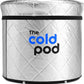 The Cold Pod Insulated Cold Plunge Tub Bundle - 85Gal Ice Bath Round Tubs with Energy Saving Multi-Layer Cover - Chiller Compatible&Silver Reflective