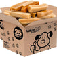 ValueBull Himalayan Yak Cheese Dog Chews, Medium, 50 ct Bulk Pack - Long Lasting for Aggressive Chewers, All Natural, Healthy & Safe, Low Odor Nepal Yak Milk Chews