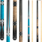 HomeSeason Pool Cue Stick 57" Billiard Cue Sticks Professional Low Deflection Pool Sticks