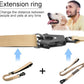 20” Strong Short Leash for Dog, Heavy Duty Bungee Dogs Leash with Padded Handle Car Seatbelt, Small Dog Training Leashs for Large or Medium Dogs - Can be Used with Other leashes (Khaki)