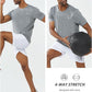 NORTHYARD Mens Athletic Shirts Short Sleeve Gym Workout Running Training Sports Performance T Shirt Basic Tee for Men