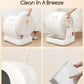 MeoWant Self-Cleaning Cat Litter Box, Integrated Safety Protection Automatic Cat Litter Box for Multi Cats, Extra Large/Odor Removal/APP Control Smart Cat Litter Box with Mat & Liner