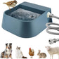 NAMSAN Automatic Dog Water Dispenser with Float Valve, 3/4'' Anti-Bite Metal Pipe, Outdoor Automatic Water Dispenser for Cats Chicken Animals, Goat Waterer, Livestock Water Trough