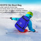 KEOFID 50L Ski Boot Bag Backpack, Waterproof Ski Bag, Travel Backpack for Ski Helmet, Snowboard