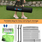 CXRCY Volleyball Training Net System, 11x 8 FT Volleyball Practice Net Station with Adjustable Height Freely, Portable &Easy Setup for Backyard Individual &Team Practice-Include Oxford Cloth Bag