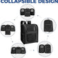 Apollo Walker Dog & Cat Carrier Backpack for 4-15lb Pets - Ventilated Safe Design with Padded Back Support, Breathable Mesh Pet Backpack for Hiking, Travel, Outdoor (Black)