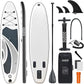 Inflatable Stand Up Paddle Board 10‘x30‘‘- Ultra-Light SUP with Backpack, Pump, Paddle, Coil Leash, 3 Fins, Repair Kit, Stable Design, Non-Slip EVA Deck for Adults & Youth