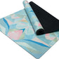 YOGA DESIGN LAB | The Combo Yoga Mat | 2-in-1 Mat+Towel | Eco Luxury | Ideal for Hot Yoga, Power, Bikram, Ashtanga, Sweat | Studio Quality | Includes Carrying Strap!