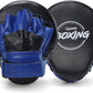 Valleycomfy Boxing Curved Focus Punching Mitts- Leatherette Training Hand Pads