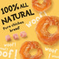ASMPET Dog Treats Chews, Chicken Rings, Soft Chewy Snacks for Training Rewards 10.6 oz
