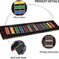 Practice Golf Putting Mat - Training Aid with Alignment Tour Aim and Putting Arc Set