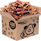 ValueBull Bully Sticks for Dogs, Thick 6 Inch, 400 Count Wholesale Pack - All Natural, Grass Fed, Single Ingredient, Long Lasting Dog Treats